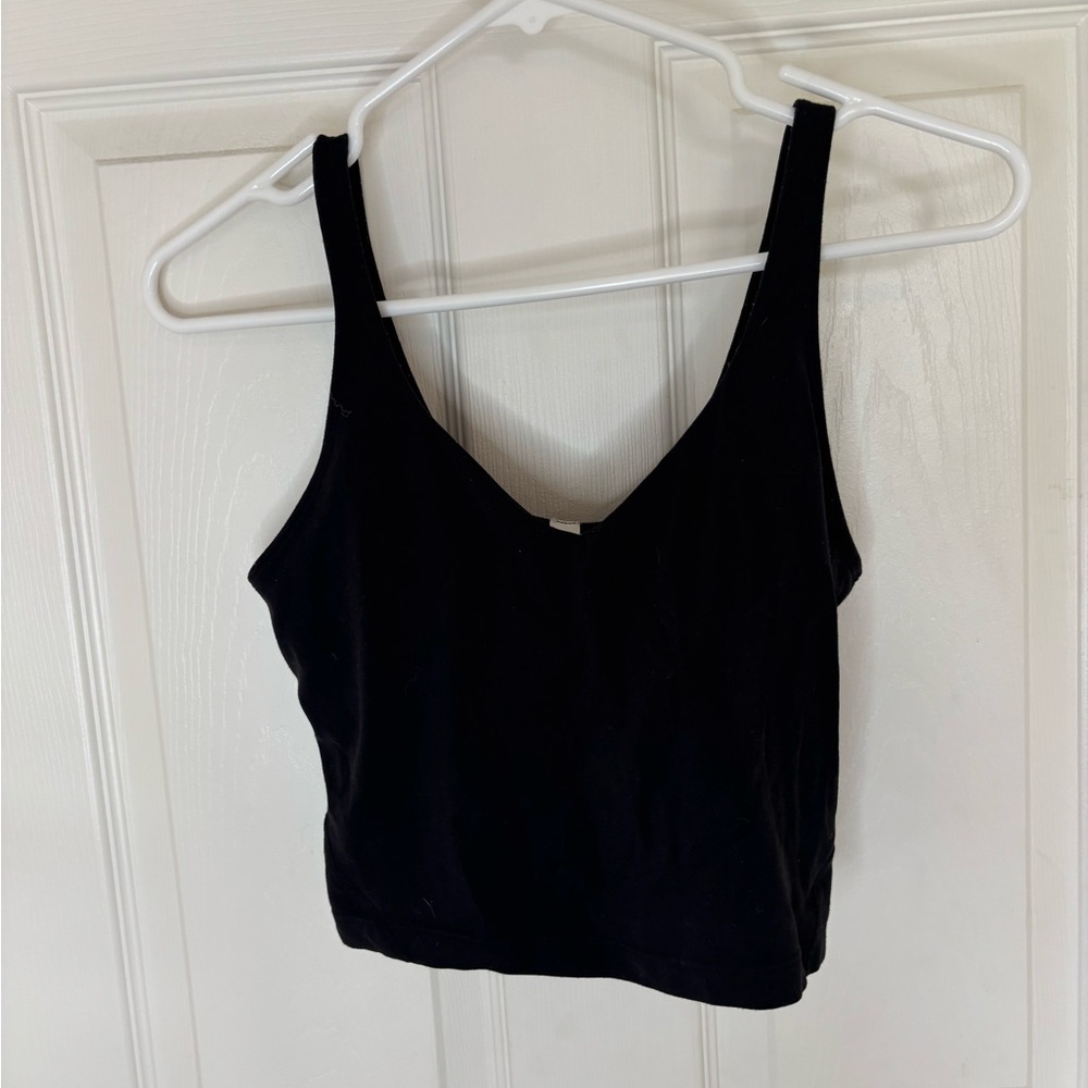 Black Lululemon align cropped Women's Tank Top